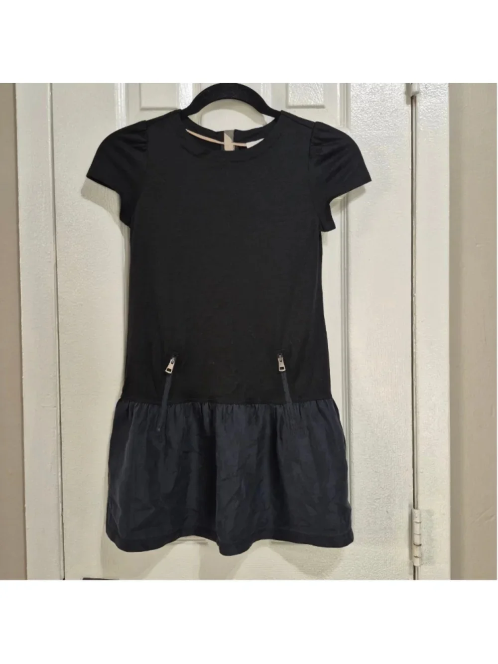 Girls Burberry Casual Dress Size 10 Black